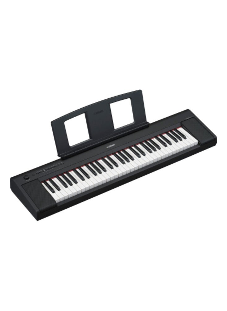 YAMAHA Yamaha NP-15 Portable Piano-Style Keyboard - Black  - Image 1