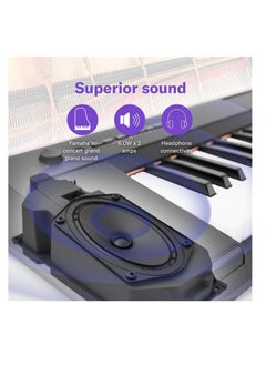 YAMAHA Yamaha NP-15 Portable Piano-Style Keyboard - Black  - Image 5