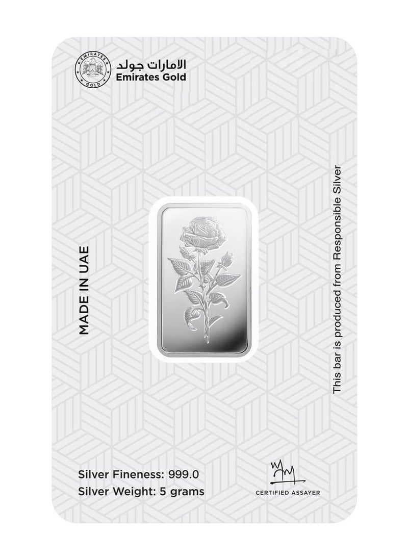 Emirates Gold Emirates | 5g Pure Silver Bar 999 - 5 Grams  - Image 2