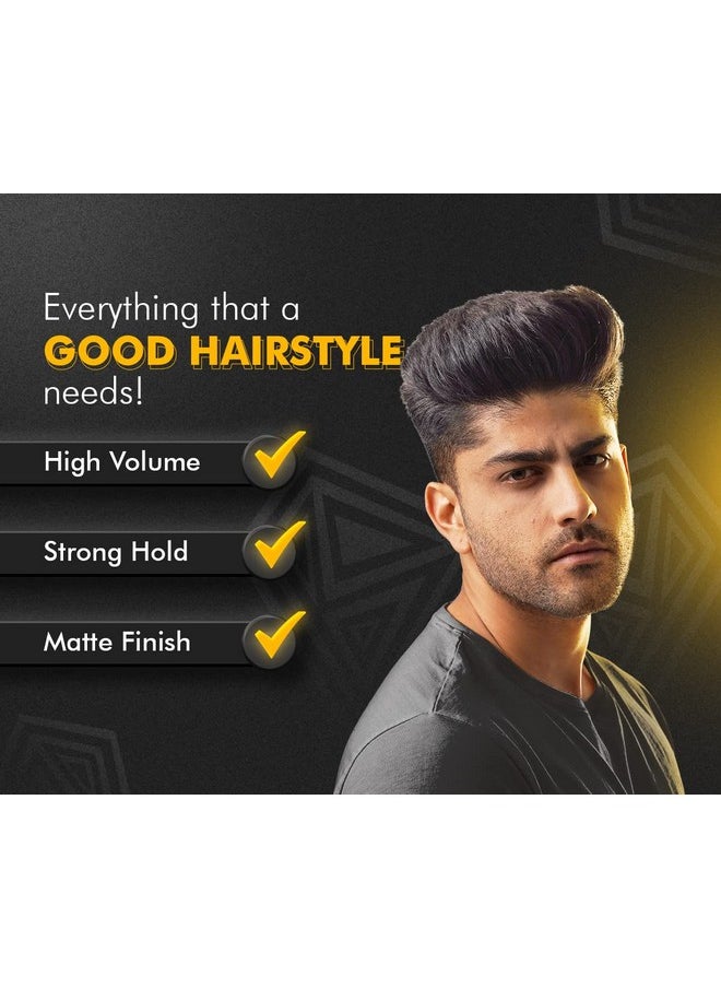 UrbanGabru Hair Volumizing Powder Wax Strong Hold Matte Finish 100% Natural & Safe Hair Styling Powder (5 G (Pack Of 1))  - Image 4