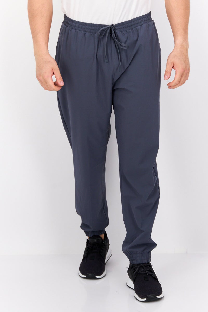 Layer 8 سروال رياضي للرجال مناسب للجري، أومبري أزرق - Image 1