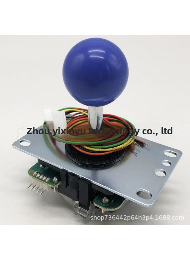 Sanwa Joystick Kone Agent Original Genuine PS4 BROOK HORI Game Stick Sanwa JLF-TP-8YT-Product Color:DB With Dark Blue Ball Head  - Image 1