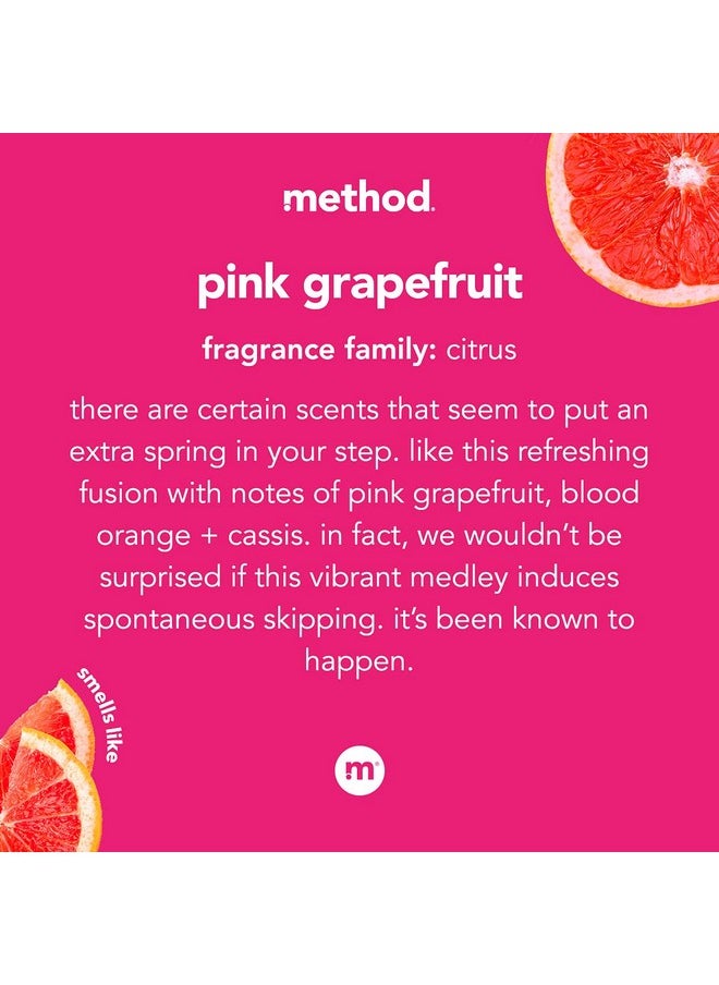 Method - Method Gel Hand Soap, Pink Grapefruit, Biodegradable Formula, 12 Fl Oz (Pack of 6) - Image 1