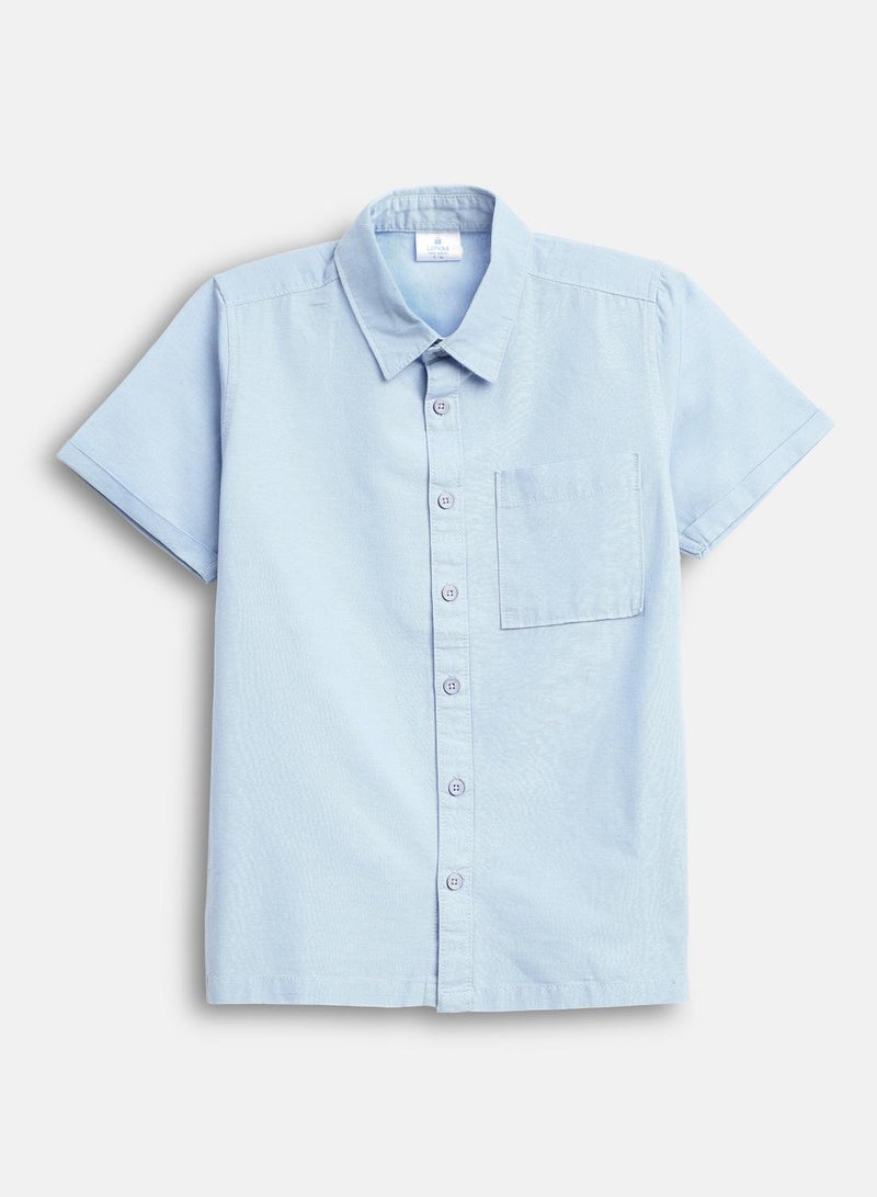 LILPICKS Light Blue Shirt For Boys - Image 1