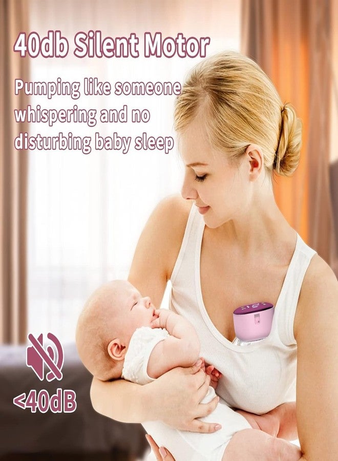 Earwig Breast Pump, Wearable Hands Free Pump,Cordless LED Smart Breast Pump/Anti-Overflow & Low Noise Breast Pump, 4 Modes & 12 Levels,Touchscreen LCD Display (EW-02) - Image 5