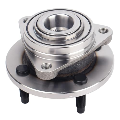 KUSATEC 513205 Front Wheel Hub and Bearing Assembly 4 Lug Without ABS Compatible with Chevy Cobalt 2005-2010, Saturn Ion 2003-2007, Pontiac Pursuit 2005 2006, Pontiac G5 2007 2008 2009 2010 - Image 1