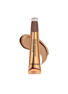 Cream Contour Beauty Wand Liquid Contouring With Cushion Applicator Bronzer Stick Natural Matte Finish Lightweight Blendable Super Silky Cream Bronze Sticks For Face Shaping Makeup Fair Skin