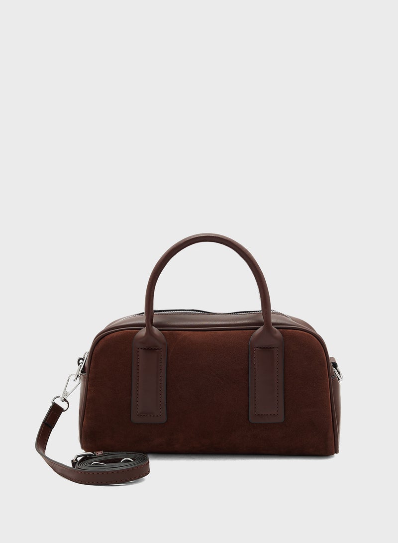 جينجر حقيبة ساتشل صغيرة أنيقة بحزام  - Image 1