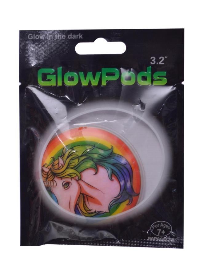GTG TOYS Glow Pods Rainbow Unicorn Circle Sticker Card for Party  Multi Color - Image 5