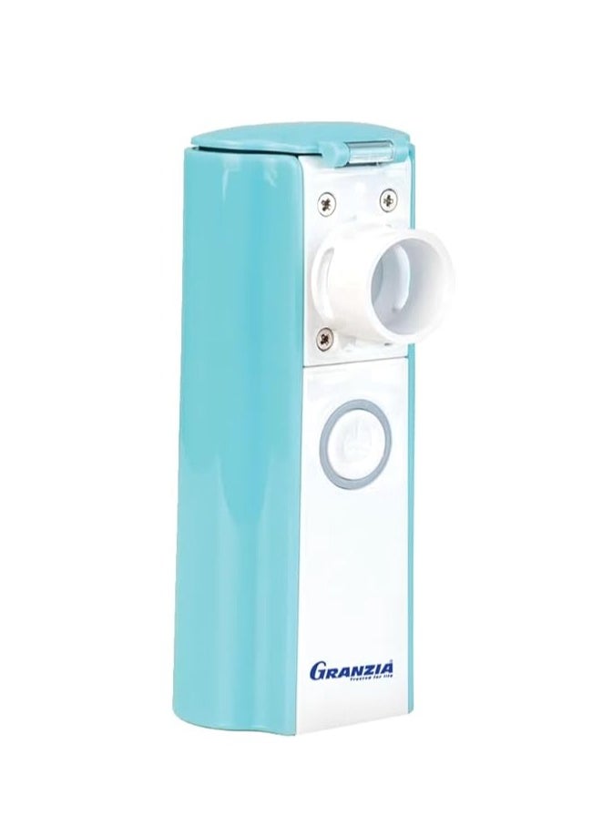 Granzia Pure Mesh Nebulizer, Portable Micro-Mesh Technology, Rechargeable Battery, Low Noise, Effective Lung Deposition, 2-Year Warranty