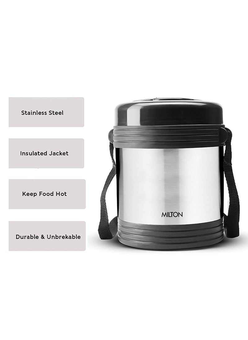 Milton legend deluxe three stainless steel containers with steam vent 200 ml each, hot and cold leak-proof insulated lunch box - pzsku/ZD4432FCF54485A0382BCZ/45/_/1732020027/de9c974a-bd03-4129-93c6-5e2134b81675