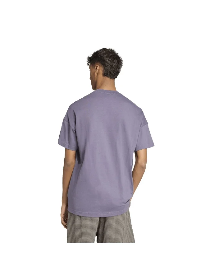 Adidas M A Szn T Purple Training T-Shirts For Men XS