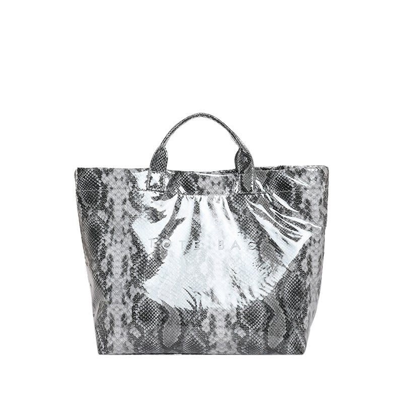 2025 Spring New Popular Commuter Tote Bag Women'S High-End Western Style All-Match Shoulder Bag Simple Handbag - Image 1