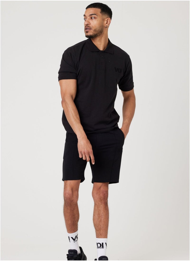 Voi Voi Buxton Street Men’s Polo & Shorts Set  - Image 1