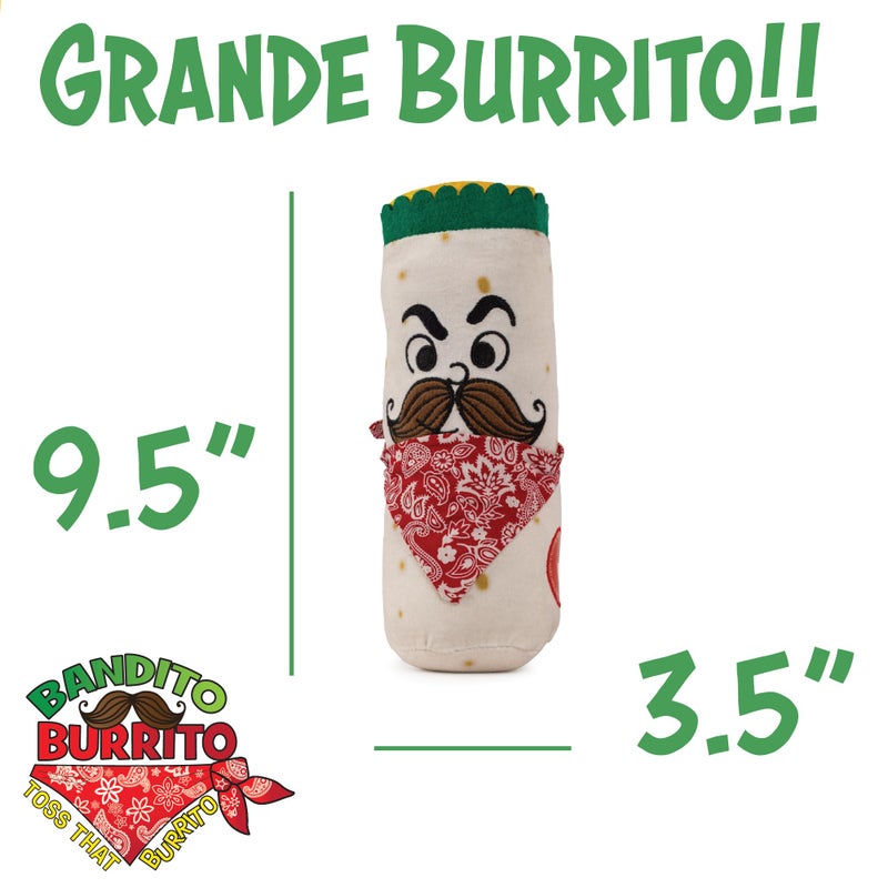 Squirrel Products Bandito Burrito The Musical Passing Game for Kids 4+, Toss The Singing Plush in a Hot Potato-Style That Ends with a Toot - Image 3