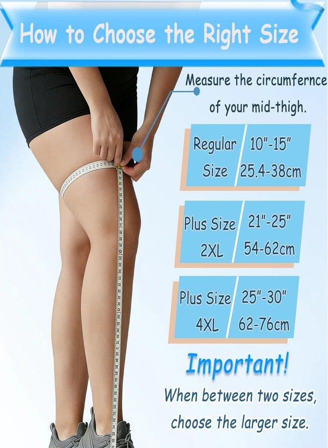 King Mills Extra Large Knee Brace Plus Size for Women & Men, Knee Brace for Plus Size Women with Dual Side Stabilizers & Patella Gel Pad - Relief for Meniscus Tear & Arthritis,Light Grey 4XL - Image 3