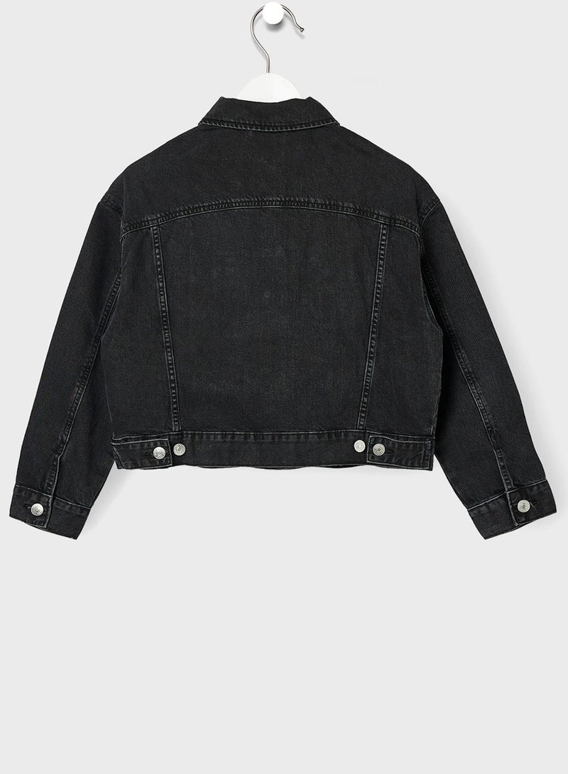 MANGO Youth Denim Jacket - Image 2