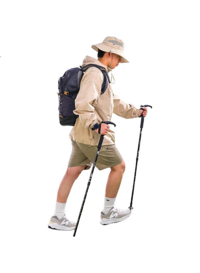 Ofeis Outdoor Hiking Pole, Climbing Cane, Trekking Stick, Walking Stick, Aluminum Alloy, Elderly Walking Stick, Mountaineering Equipment, Fitness Walking Pole - Image 1
