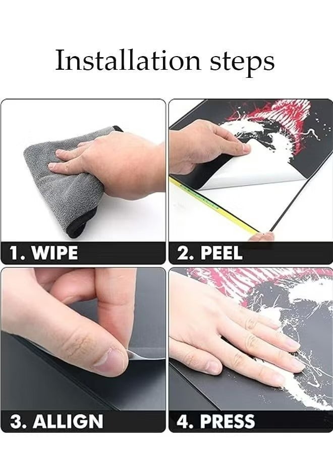 PS5 Slim Optical Drive Version Sticker, Sony PS5 Slim Console Controller Skins Set, Skin Wrap Decal Sticker PS5 Slim Optical Drive Version, Protective Film Sticker for Spider-Man, Vinyl Cover Sticker - Image 5