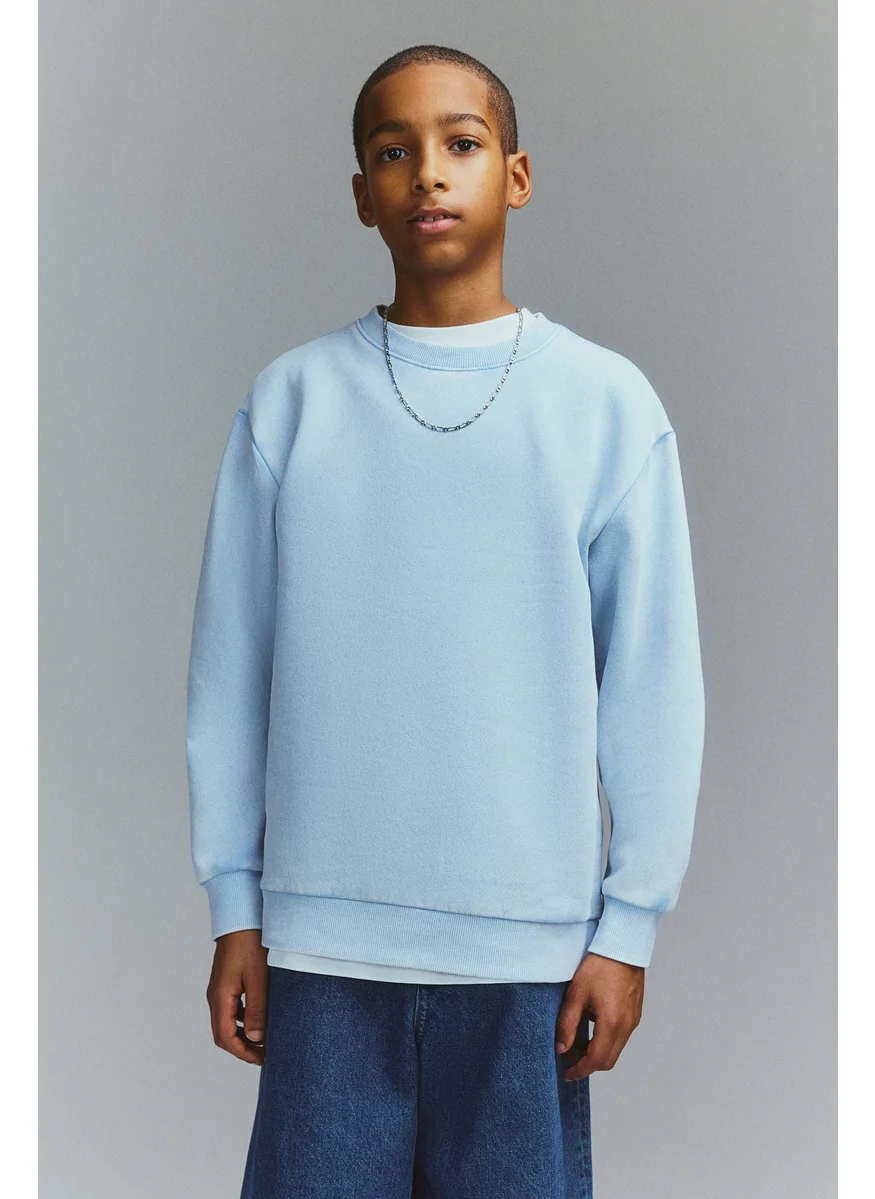 H&M Washed-Look Sweatshirt