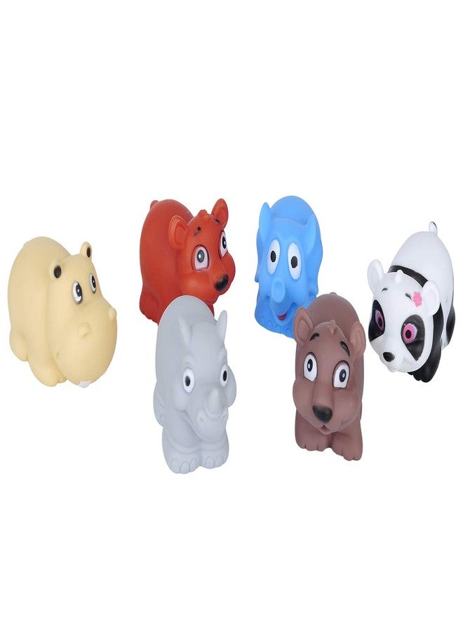 آروشي مجموعة ألعاب الاستحمام للأطفال من آروشي تشو تشو، غير سامة، متعددة الألوان (عبوة من 6 قطع) - Image 2