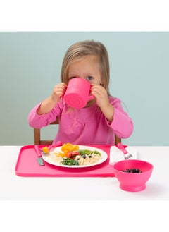 green sprouts Green Sprouts silicone Learning Cup (Pink)  - Image 3