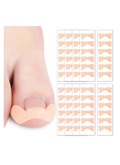 KASTWAVE Ingrown Toenail Correction Sticker, Adhesive Toenail Patch, Elastic Nail Treatment Corrector Sticker, Professional Foot Care Tools, for Men Keep Nails Healthy (120 Pieces )  - Image 1