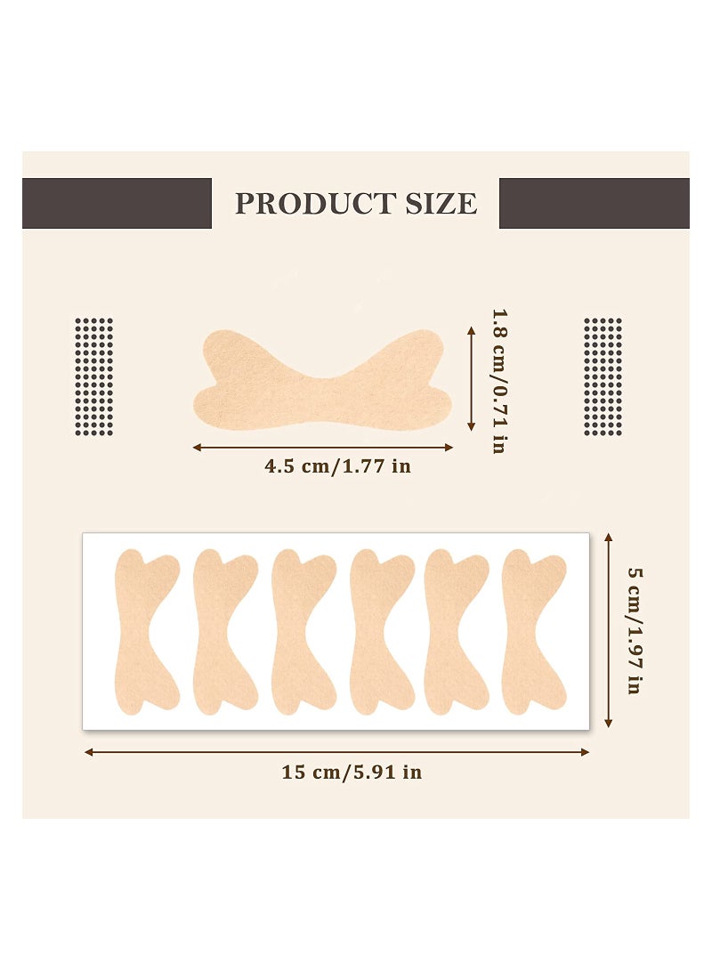 KASTWAVE Ingrown Toenail Correction Sticker, Adhesive Toenail Patch, Elastic Nail Treatment Corrector Sticker, Professional Foot Care Tools, for Men Keep Nails Healthy (120 Pieces )  - Image 2