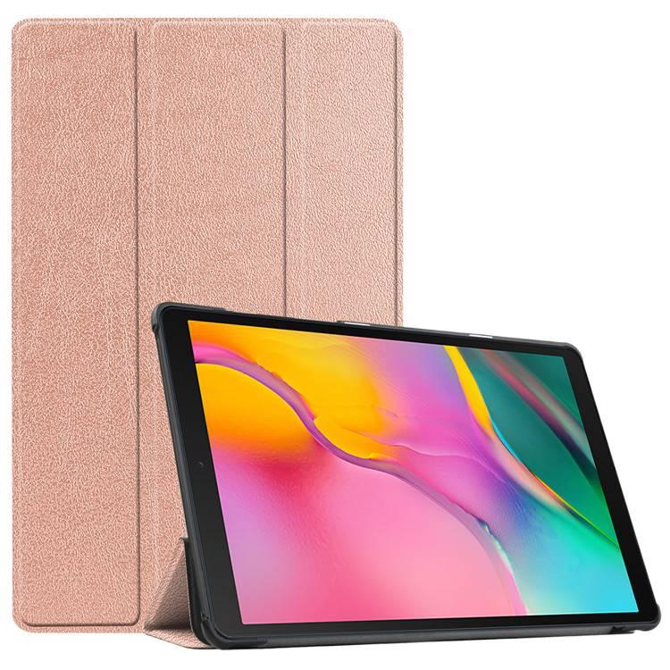 Folio PU Leather Samsung S7 Case Samsung Tab Compatible with Samsung Galaxy Tab S7 in Rose Gold - Image 1