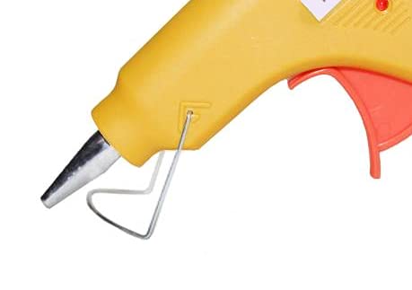 CRAFTYGUN CRAFTYGUN YELLOW MINI 20 WATT HOT MELT GLUE GUN WITH 20 GLUE STICKS  - Image 2