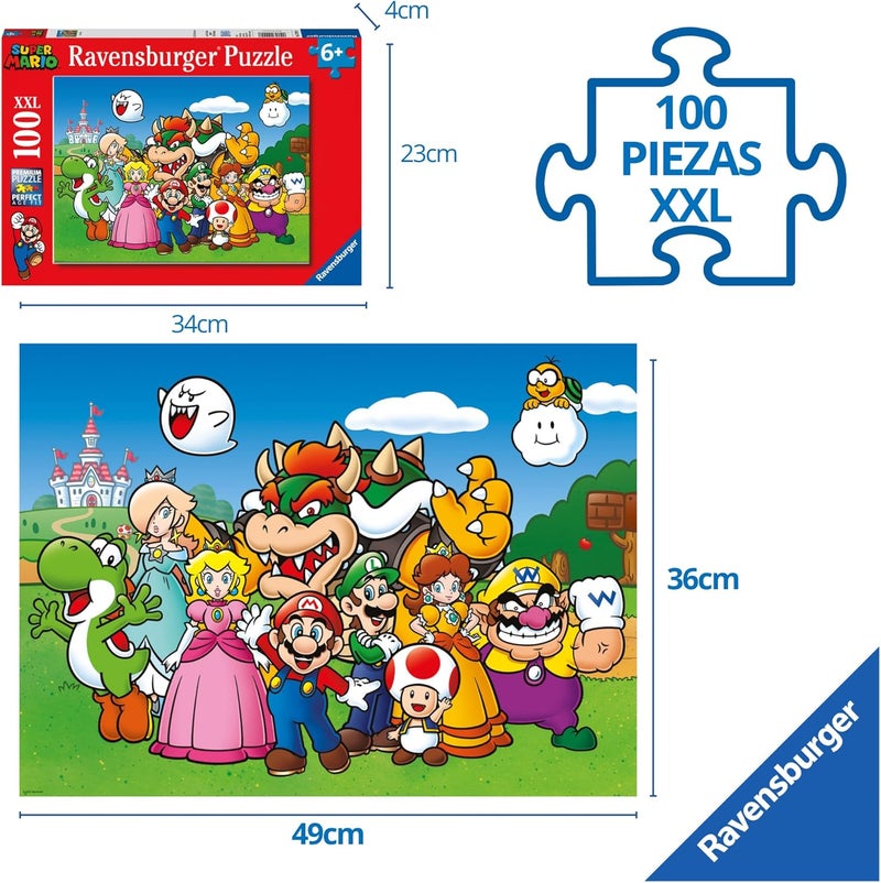 Ravensburger - Super Mario Fun 100p - 12992 /Puzzles/Mixed - Image 4