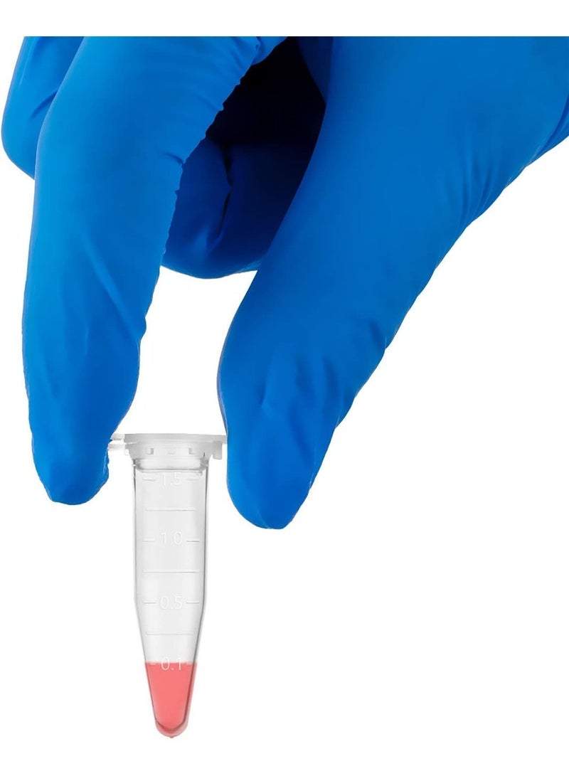 Protect Centrifuge Tube 1.5ml Micro Eppendorf Type | PP Polypropylene Lab Tube | Leak Proof Snap Cap | Clear Graduated Microcentrifuge Tube for Laboratory & Research Use - Image 2