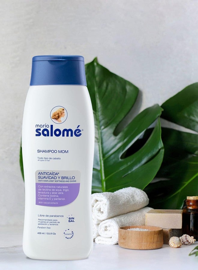 Maria Salome Shampoo MOM Prevencion Caida Y Nutricion del Cabello 400ml - Image 4