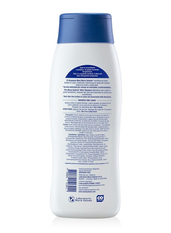 Maria Salome Shampoo MOM Prevencion Caida Y Nutricion del Cabello 400ml - Image 2