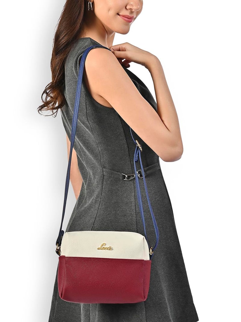 Lavie Women's Ellen Colourblock Horizantal Cross Body Sling Bag | Ladies Purse Handbag | Gift for Women - Image 2
