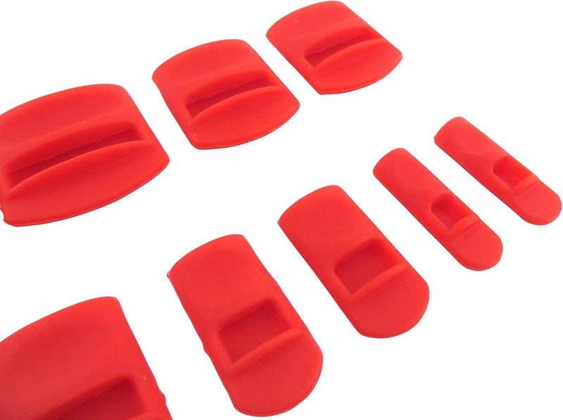 Taytools 101202 10 Piece Soft Silicone Chisel Edge Guard Set for Chisels 1/8 Inch to 1-1/4 Inches - Image 4