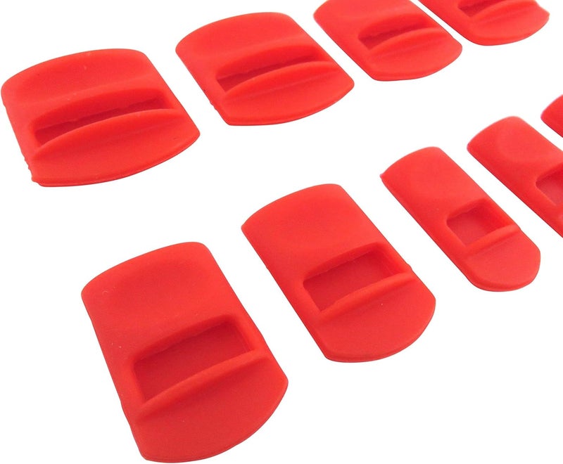 Taytools 101202 10 Piece Soft Silicone Chisel Edge Guard Set for Chisels 1/8 Inch to 1-1/4 Inches - Image 2