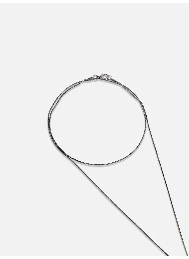 SOHI Crystal Enchantment Artificial Pendant Necklace Jewellery