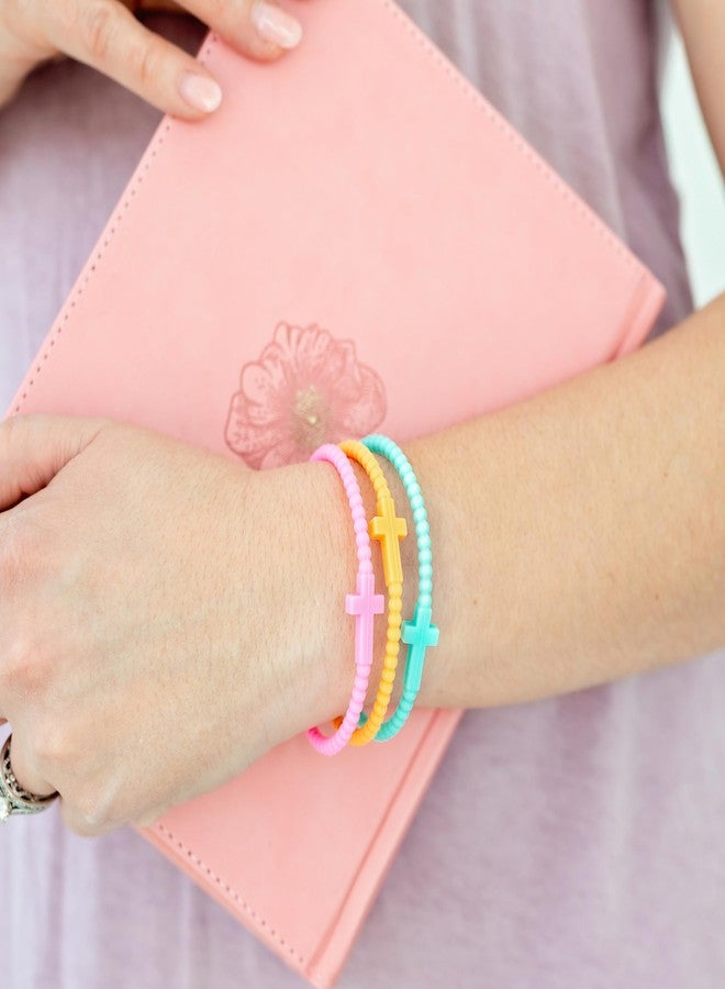 Ryan & Rose Jesus Bracelets - Cross Silicone Bracelet, Small, Silicone, no gemstone - Image 5