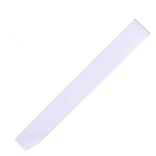 DJDZ 4 Pack White Blank (Plain) Satin Sash Party Accessory for Party,Wedding Decorations and DIY - Design Your Own Sash (White) - Image 1