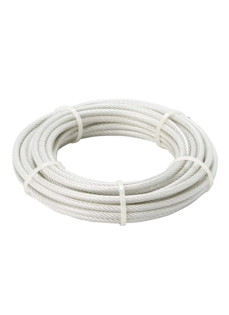 ACE Diall Steel And PVC Cable 2.5mm x 10m 