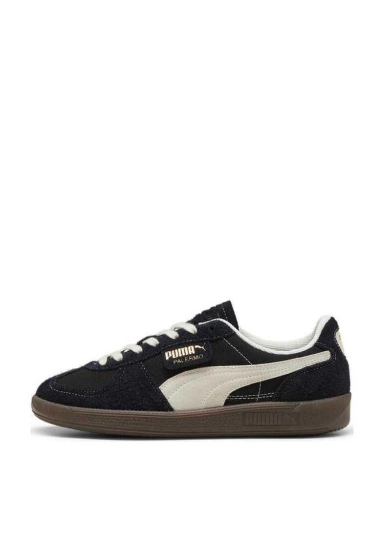 PUMA Palermo OG Causal Low Top Shoes Black/White/Gray For Women/Men/Students - Image 1