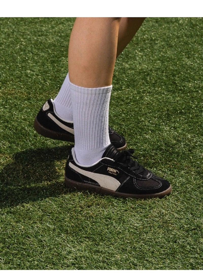 PUMA Palermo OG Causal Low Top Shoes Black/White/Gray For Women/Men/Students - Image 2