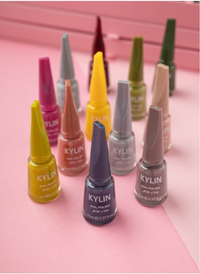 KYLIN Kylin Nouveau Rouge Velvet Impr Lipstick Nail Polish  - Image 3