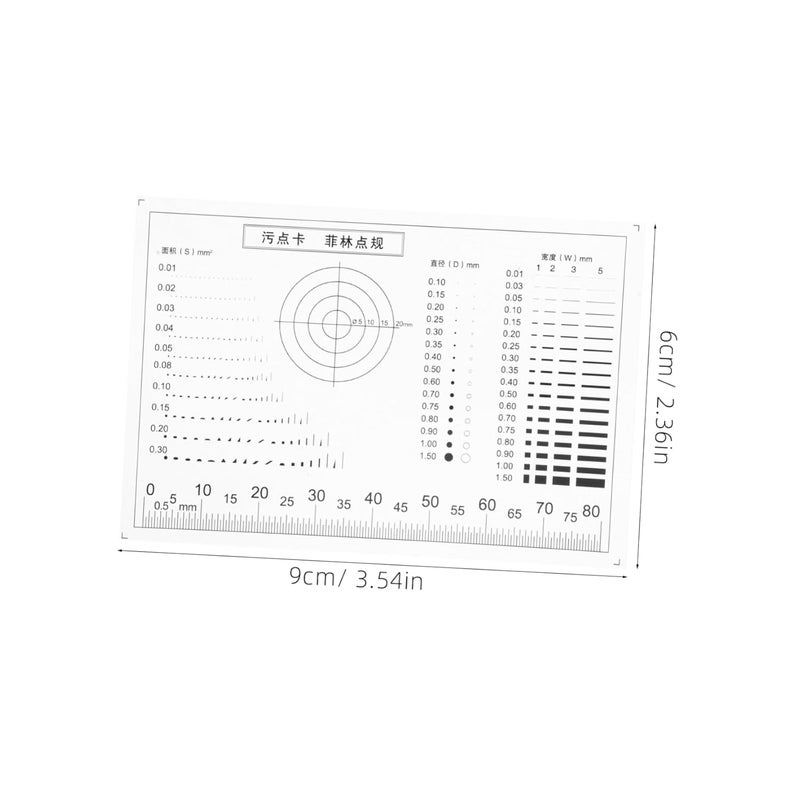 Scratch And Spot Ruler For Woodworking Sports Card Grading Concrete Monitoring Film Thickness Gauge - Image 3