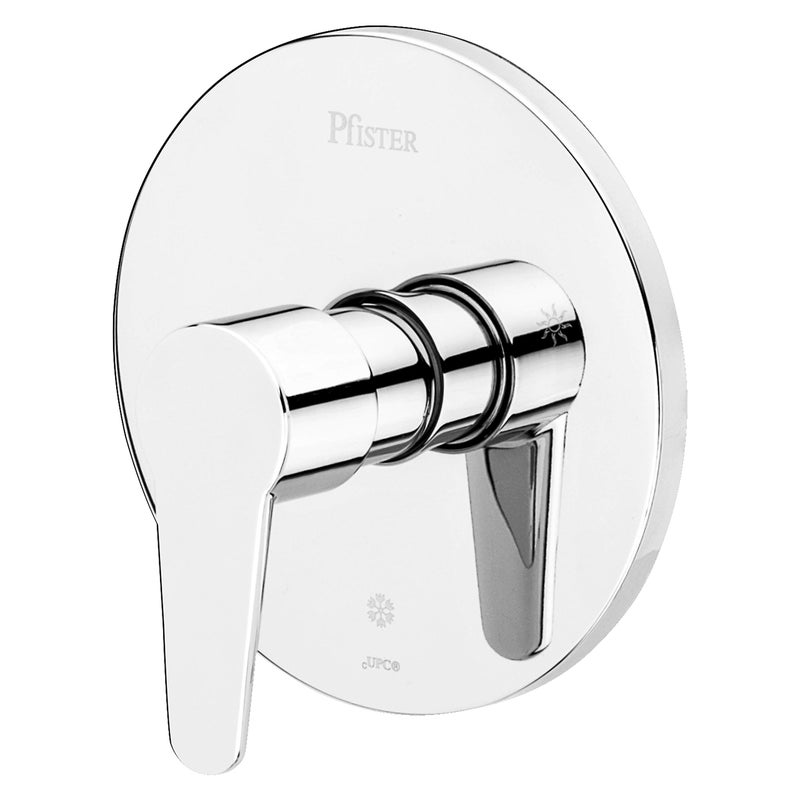 Pfister R890400 Pfirst Modern Valve Trim Only Polished Chrome