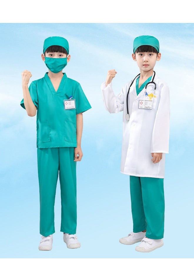 Generic 7 Pcs Cosplay Doctor Costume Sets for Kids  - Image 2