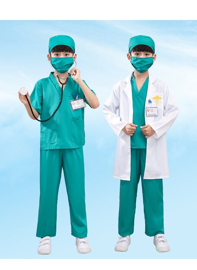 Generic 7 Pcs Cosplay Doctor Costume Sets for Kids  - Image 3