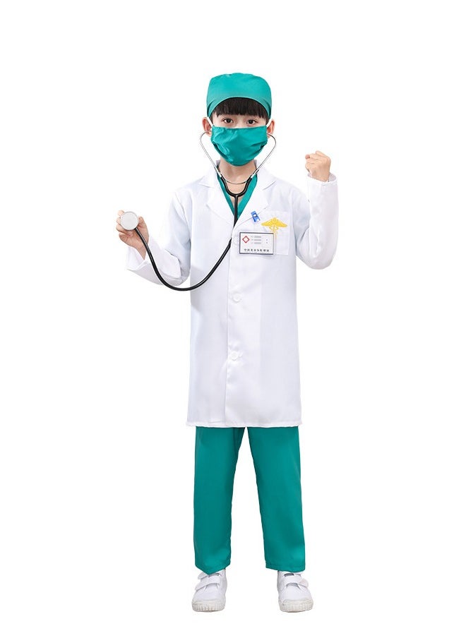 Generic 7 Pcs Cosplay Doctor Costume Sets for Kids  - Image 5