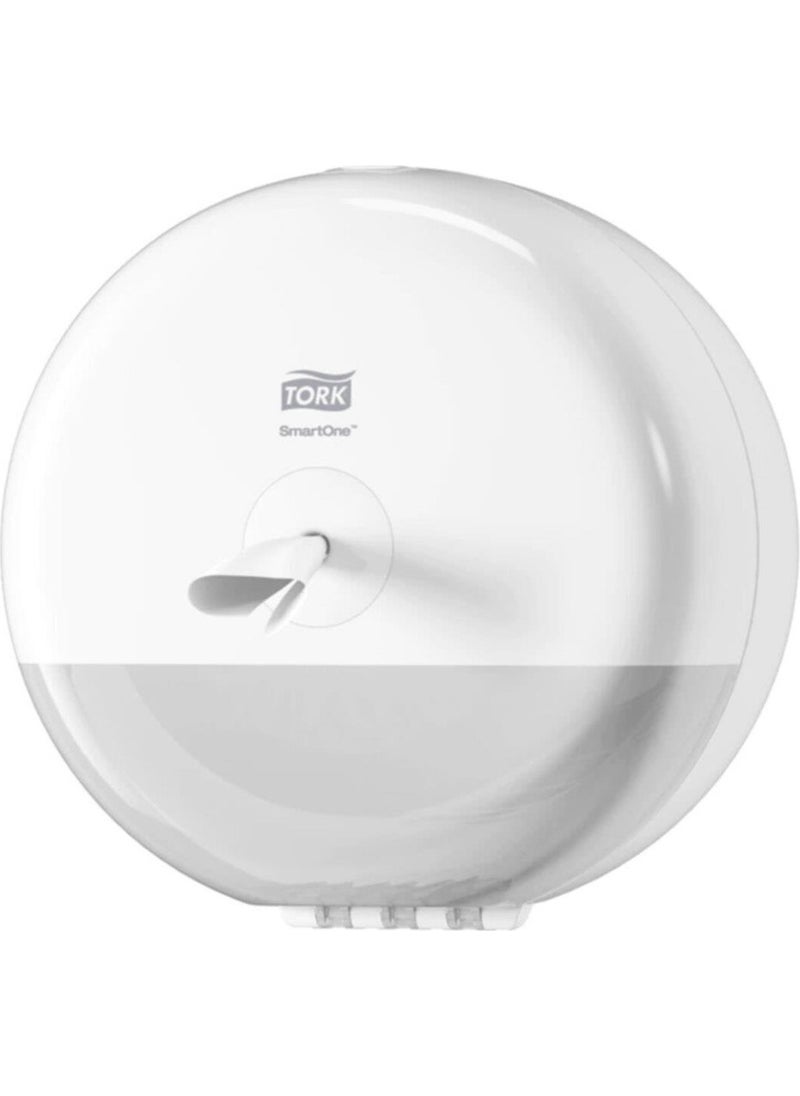 Tork - Smartone® Mini Toilet Paper Dispenser White ( 681000 ) - Image 1